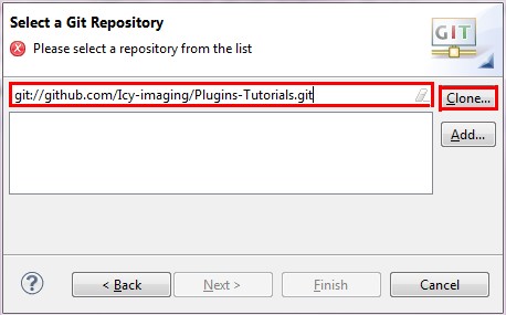 Import Plugins-Tutorials from GitHub - step 1
